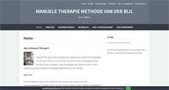 Desktop Screenshot of manueletherapienijhuis.nl